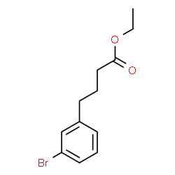 ChemSpider 2D Image | Ethyl 4-(3-bromophenyl)butanoate | C12H15BrO2