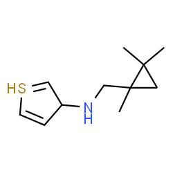 ChemSpider 2D Image | N-[(1,2,2-trimethylcyclopropyl)methyl]-3H-thiophen-3-amine | C11H18NS