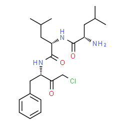 ChemSpider 2D Image | CALPAIN INHIBITOR VII | C22H34ClN3O3