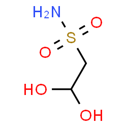 ChemSpider 2D Image | 2,2-Dihydroxyethanesulfonamide | C2H7NO4S