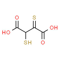ChemSpider 2D Image | 2-Sulfanyl-3-thioxosuccinic acid | C4H4O4S2