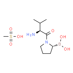 ChemSpider 2D Image | Talabostat mesylate | C10H23BN2O6S