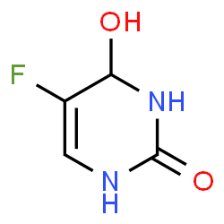 ChemSpider 2D Image | 5-Fluoro-4-hydroxy-3,4-dihydro-2(1H)-pyrimidinone | C4H5FN2O2