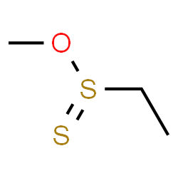 ChemSpider 2D Image | O-Methyl ethanesulfinothioate | C3H8OS2