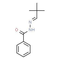 ChemSpider 2D Image | N'-[(1E)-2,2-Dimethylpropylidene]benzohydrazide | C12H16N2O