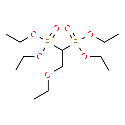 ChemSpider 2D Image | Tetraethyl (2-ethoxy-1,1-ethanediyl)bis(phosphonate) | C12H28O7P2