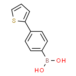 ChemSpider 2D Image | 4-(2-Thienyl)phenylboronic acid | C10H9BO2S