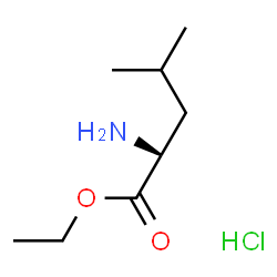 ChemSpider 2D Image | H-Leu-OEt | C8H18ClNO2