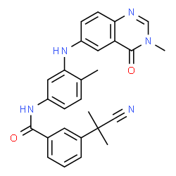 ChemSpider 2D Image | AZ 628 | C27H25N5O2