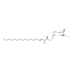 ChemSpider 2D Image | (2S,3R,4E)-2-Amino-3-hydroxy-4-octadecen-1-yl alpha-D-threo-hexopyranoside | C24H47NO7