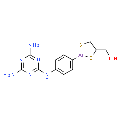ChemSpider 2D Image | melarsoprol | C12H15AsN6OS2