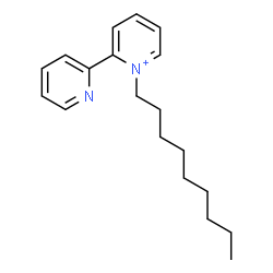 ChemSpider 2D Image | 1-Nonyl-2-(2-pyridinyl)pyridinium | C19H27N2