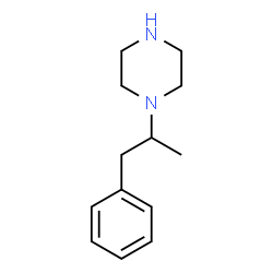 ChemSpider 2D Image | 1-(1-Phenyl-2-propanyl)piperazine | C13H20N2