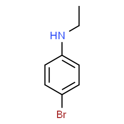 ChemSpider 2D Image | 4-Bromo-N-ethylaniline | C8H10BrN
