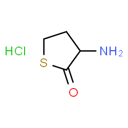 ChemSpider 2D Image | 3-aminothiolan-2-one hydrochloride | C4H8ClNOS