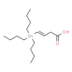 ChemSpider 2D Image | (3E)-4-(Tributylstannyl)-3-butenoic acid | C16H32O2Sn