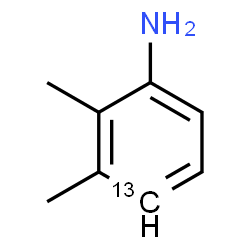 ChemSpider 2D Image | 2,3-Dimethyl(4-~13~C)aniline | C713CH11N