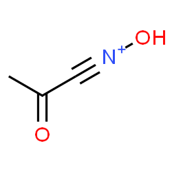 ChemSpider 2D Image | Hydroxy(2-oxopropylidyne)ammonium | C3H4NO2