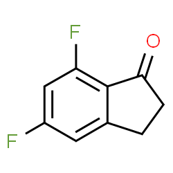 ChemSpider 2D Image | 5,7-Difluoro-1-indanone | C9H6F2O