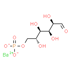 ChemSpider 2D Image | BARIUM GLUCOSE 6-PHOSPHATE | C6H11BaO9P