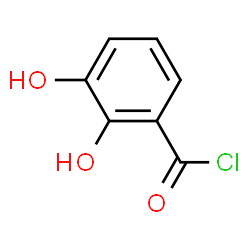 ChemSpider 2D Image | 2,3-Dihydroxybenzoyl chloride | C7H5ClO3