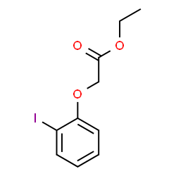 ChemSpider 2D Image | Ethyl (2-iodophenoxy)acetate | C10H11IO3