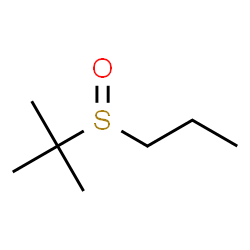 ChemSpider 2D Image | 2-Methyl-2-(propylsulfinyl)propane | C7H16OS