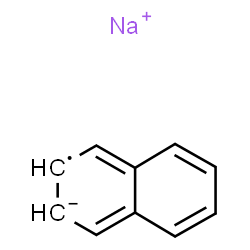 ChemSpider 2D Image | Sodium naphthalenide | C10H8Na