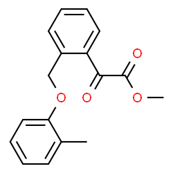 ChemSpider 2D Image | Methyl {2-[(2-methylphenoxy)methyl]phenyl}(oxo)acetate | C17H16O4