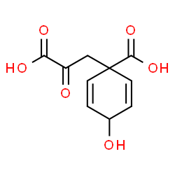ChemSpider 2D Image | Prephenic acid | C10H10O6