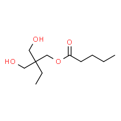 ChemSpider 2D Image | 2,2-Bis(hydroxymethyl)butyl valerate | C11H22O4