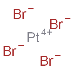 ChemSpider 2D Image | PLATINUM(IV) BROMIDE | Br4Pt