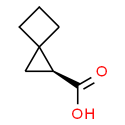 ChemSpider 2D Image | (1S)-Spiro[2.3]hexane-1-carboxylic acid | C7H10O2