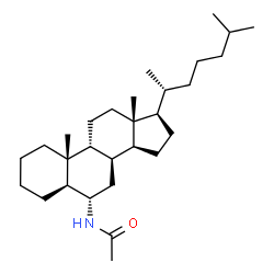 ChemSpider 2D Image | N-[(5alpha,6alpha,8alpha,9beta)-Cholestan-6-yl]acetamide | C29H51NO