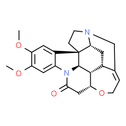 ChemSpider 2D Image | (7alpha,8alpha,12beta,13beta,14beta,16beta)-2,3-Dimethoxystrychnidin-10-one | C23H26N2O4