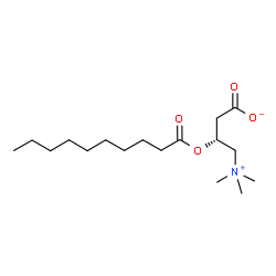 ChemSpider 2D Image | C10-Carnitine | C17H33NO4