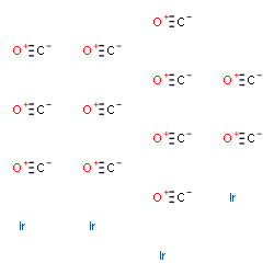 ChemSpider 2D Image | Carbon monooxide - iridium (3:1) | C12Ir4O12