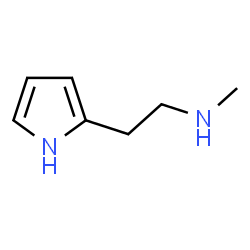 ChemSpider 2D Image | 1-Methyl-1H-pyrrole-2-ethylamine | C7H12N2