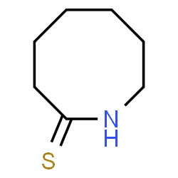 ChemSpider 2D Image | 2-Azocanethione | C7H13NS