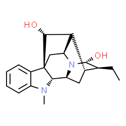 ChemSpider 2D Image | AJMALINE | C20H26N2O2
