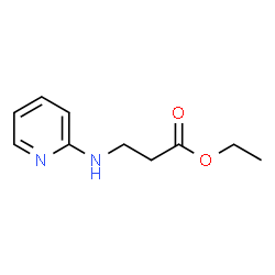 ChemSpider 2D Image | Ethyl N-2-pyridinyl-beta-alaninate | C10H14N2O2