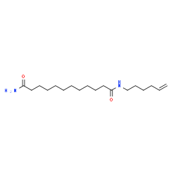 ChemSpider 2D Image | N1-5-Hexen-1-yldodecanediamide | C18H34N2O2