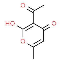 ChemSpider 2D Image | Dehydroacetic Acid | C8H8O4