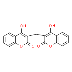 ChemSpider 2D Image | Dicoumarol | C19H12O6