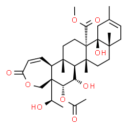 ChemSpider 2D Image | Galphimin E | C32H46O9