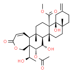 ChemSpider 2D Image | Galphimin G | C32H46O9