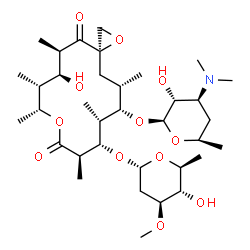 ChemSpider 2D Image | Oleandomycin | C35H61NO12