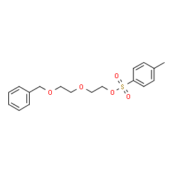 ChemSpider 2D Image | 2-[2-(Benzyloxy)ethoxy]ethyl 4-methylbenzenesulfonate | C18H22O5S