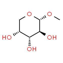 ChemSpider 2D Image | methyl alpha-D-arabinoside | C6H12O5