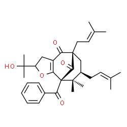 ChemSpider 2D Image | Ochrocarpinone B | C33H42O5